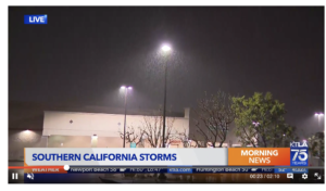 Coldest storm of season moves into SoCal; snow possible at 2,000 feet